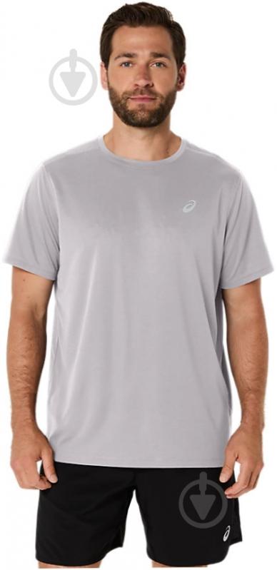 Футболка мужская Asics CORE SS TOP 2011D221-021 р.S серый - фото 1