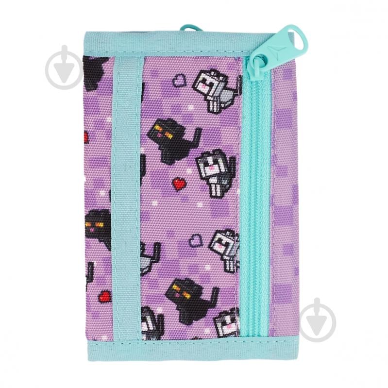 Кошелек YES Minecraft Pinky 533705 фиолетовый - фото 3 Кошелек YES Minecraft Pinky 533705 фиолетовый - фото 3