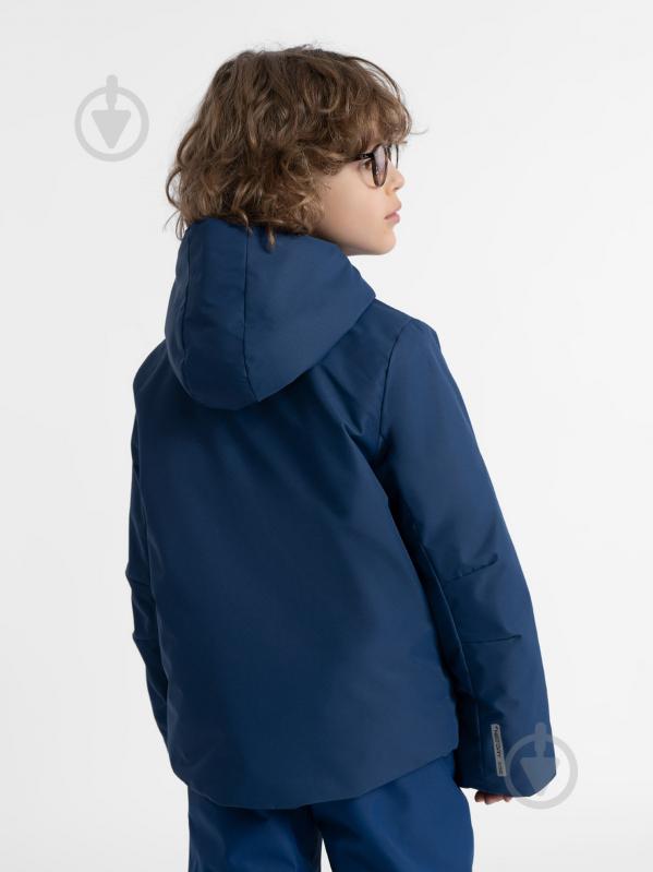 Куртка для мальчиков 4F TECHNICAL JACKET M297 4FJAW23TTJAM297-31S синяя - фото 3