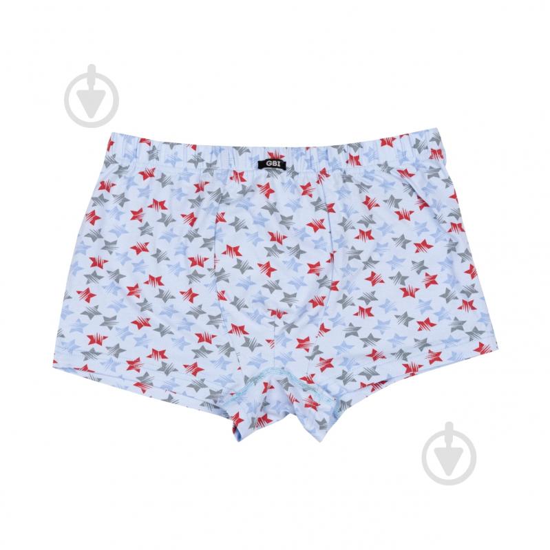 Труси-шорти чоловічі GBI зірки на блакитному 14304 M - фото 1