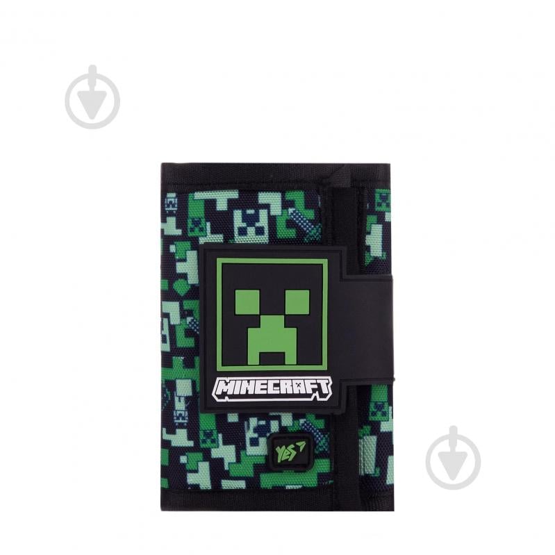 Кошелек YES Minecraft Team 533381 зеленый - фото 1 Кошелек YES Minecraft Team 533381 зеленый - фото 1
