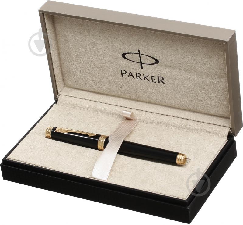 Ручка-роллер Parker Premier Black Lacquer 89 722 - фото 5