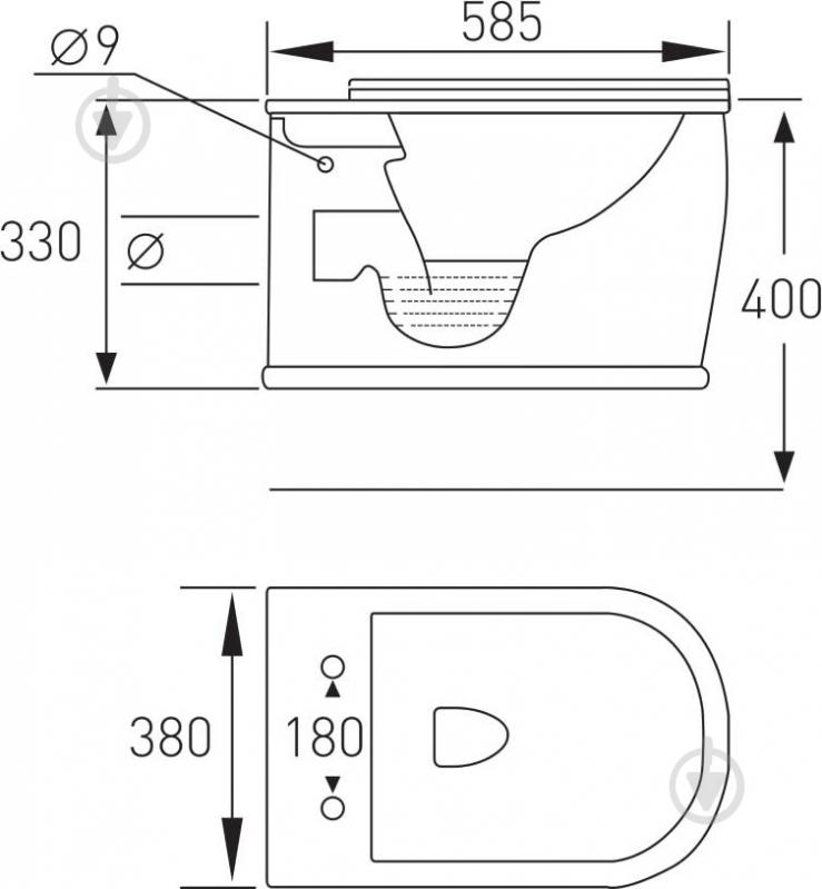 Унитаз подвесной VOLLE Puerta Rim 13-16-077 - фото 2 Унитаз подвесной VOLLE Puerta Rim 13-16-077 - фото 2