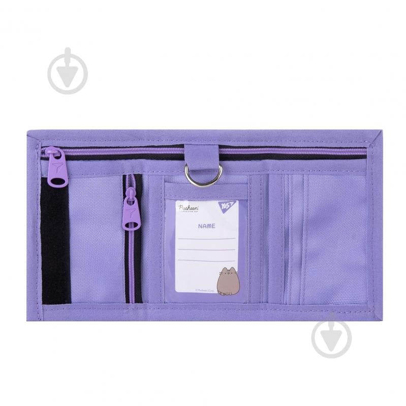 Кошелек YES Pusheen Shiny 533682 фиолетовый - фото 4 Кошелек YES Pusheen Shiny 533682 фиолетовый - фото 4