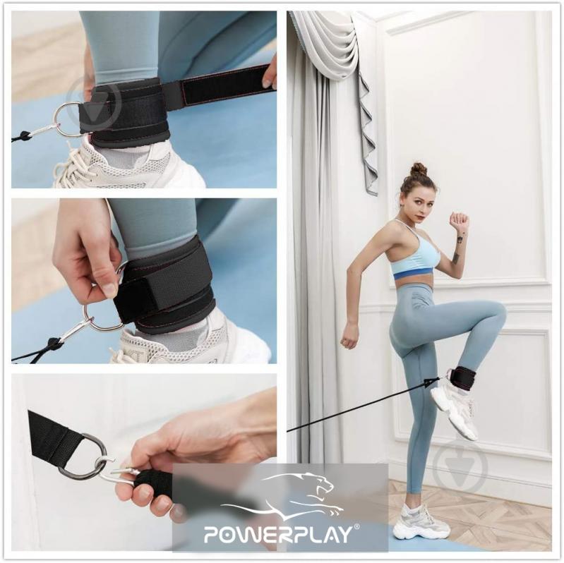 Манжета для тяги PowerPlay PP_4334_Black черный - фото 3