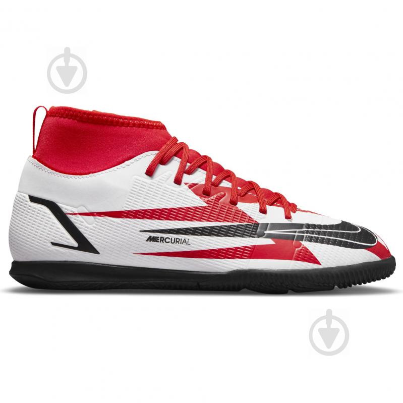 Футзальная обувь Nike JR SUPERFLY 8 CLUB CR7 IC DB0930-600 р.33 красный - фото 3