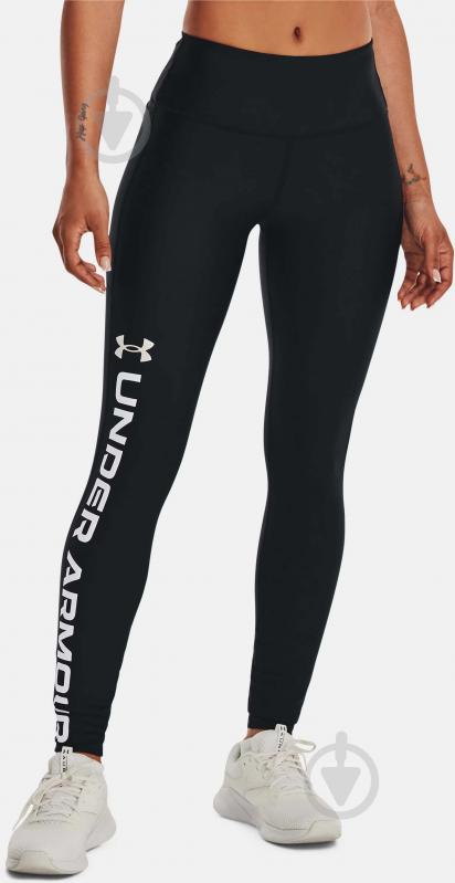 Лосины Under Armour ARMOUR BRANDED LEGGING 1376327-001 р.XL черный - фото 1