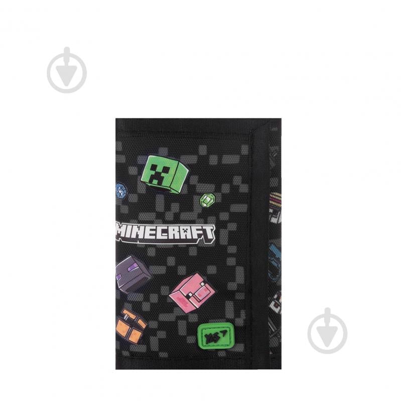 Гаманець YES Minecraft Comix 533686 чорний - фото 1
