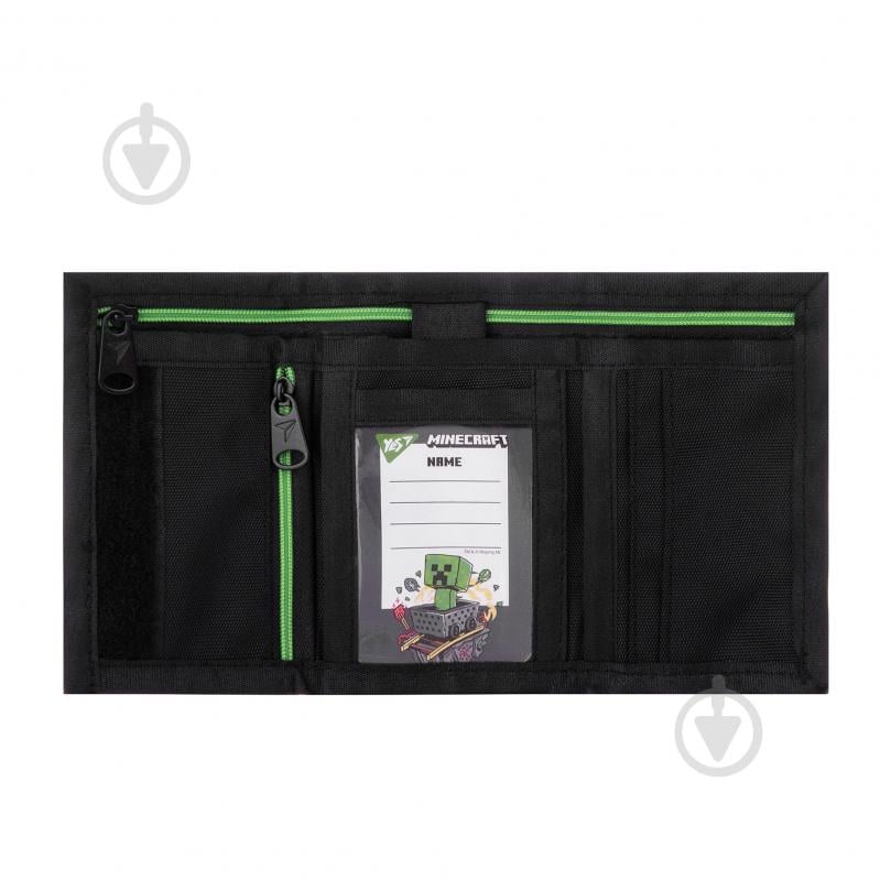 Гаманець YES Minecraft Comix 533686 чорний - фото 4