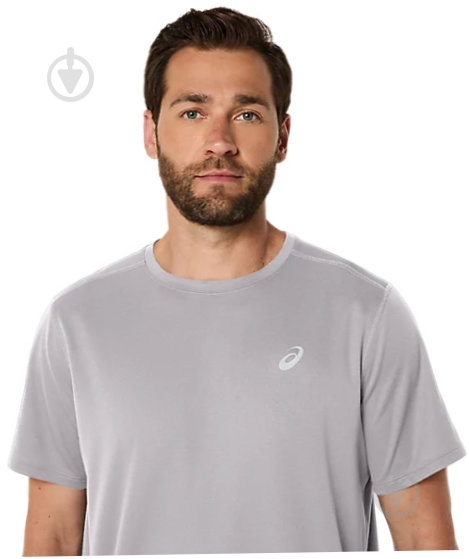 Футболка мужская Asics CORE SS TOP 2011D221-021 р.M серый - фото 5