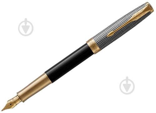 Ручка перьевая Parker Sonnet 17 Black Cisele Silver 87 312 - фото 2