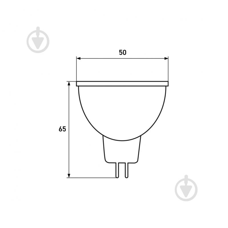 Лампа светодиодная Eurolamp ECO 11 Вт MR16 матовая G5.3 220 В LED-SMD-11533(P) - фото 4