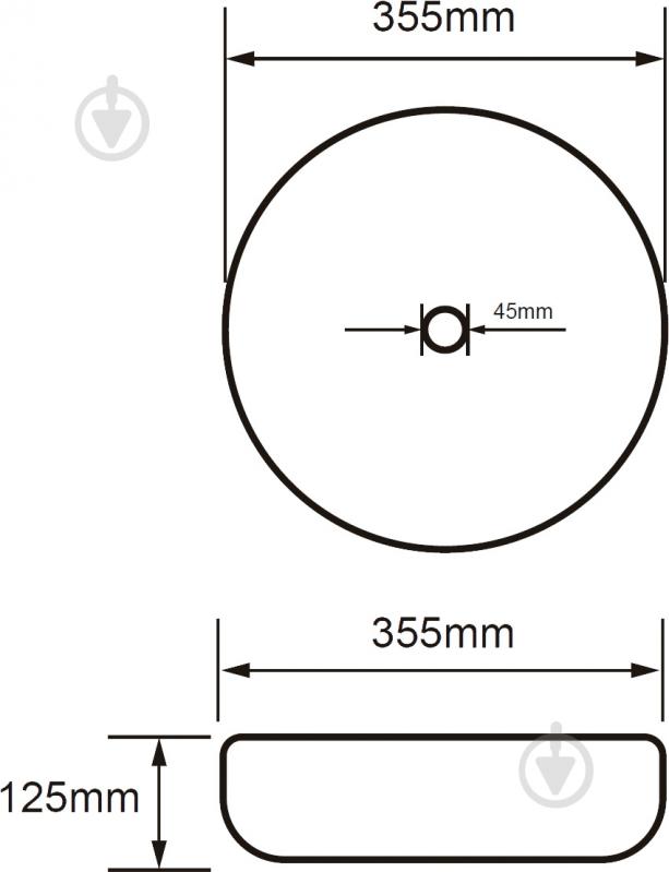 Умывальник VOLLE 13-01M-040 - фото 6