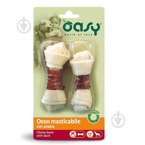 Косточка-узел OASY Chewy Bone утка м - фото 1
