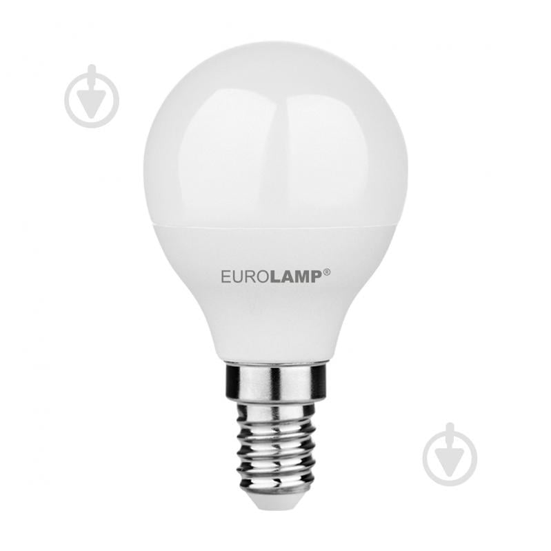 Лампа светодиодная Eurolamp ECO 7 Вт G45 матовая E14 220 В LED-G45-07143(P) - фото 2