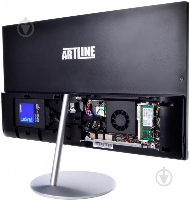 Моноблок Artline Business S22 23,8 (S22v08) black/silver - фото 6