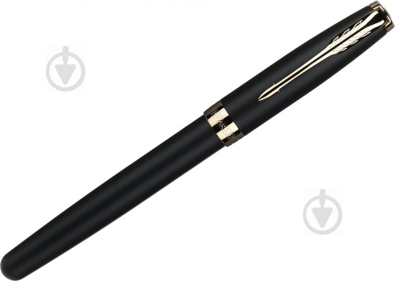 Ручка перьевая Parker Sonnet 17 Matte Black Lacquer 84 812 - фото 1