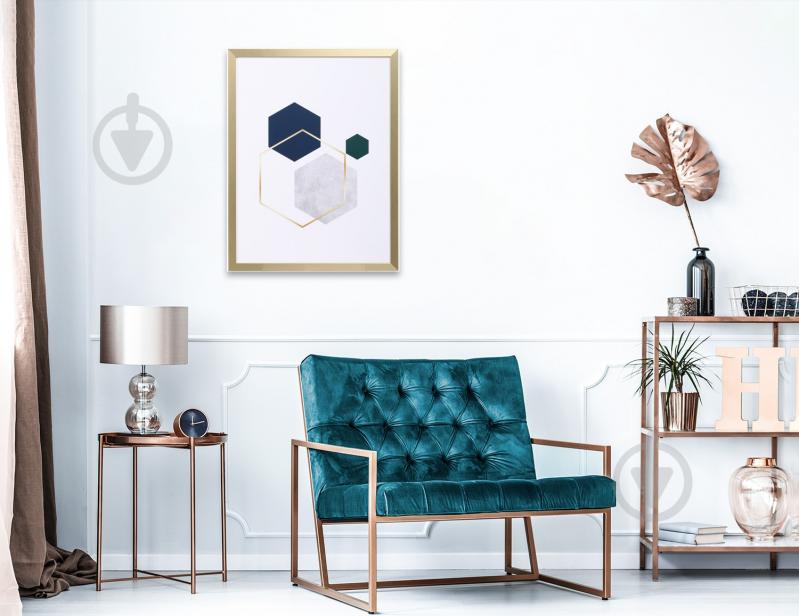 Картина try Hexagon 30x40 см Styler OB-02666 - фото 4