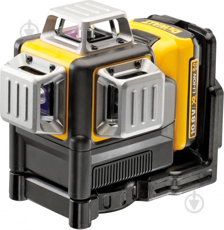 Нівелір лазерний DeWalt з перехрестям + 360° кругова лінія DCE089D1G - фото 4