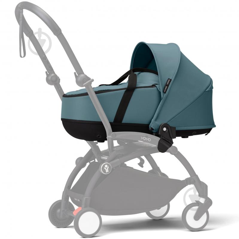 Люлька Stokke aqua blue YOYO Newborn Shell - фото 1 Люлька Stokke aqua blue YOYO Newborn Shell - фото 1
