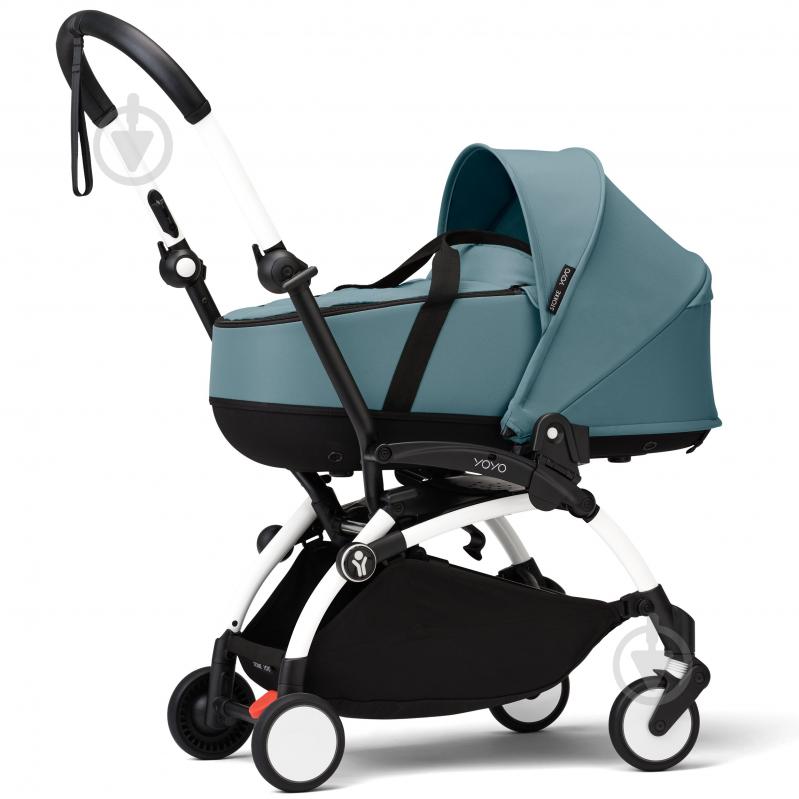 Люлька Stokke aqua blue YOYO Newborn Shell - фото 4 Люлька Stokke aqua blue YOYO Newborn Shell - фото 4