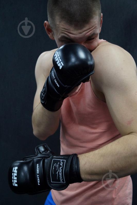 Перчатки для MMA PowerPlay PP_3026 р. XS 3oz черный - фото 9 Перчатки для MMA PowerPlay PP_3026 р. XS 3oz черный - фото 9