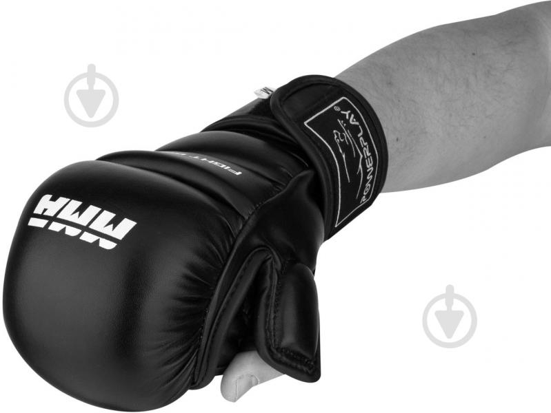 Перчатки для MMA PowerPlay PP_3026 р. XS 3oz черный - фото 1 Перчатки для MMA PowerPlay PP_3026 р. XS 3oz черный - фото 1