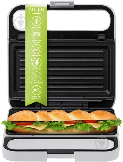 Бутербродница Adler AD-3070W - фото 12 Бутербродница Adler AD-3070W - фото 12