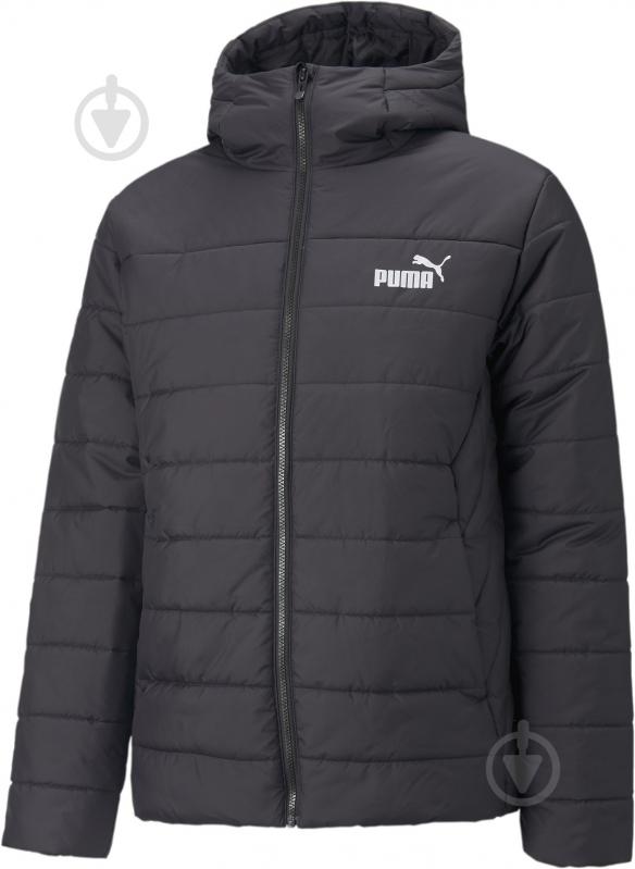 Пуховик Puma ESS HOODED PADDED JACKET 84893801 р.3XL черный - фото 1