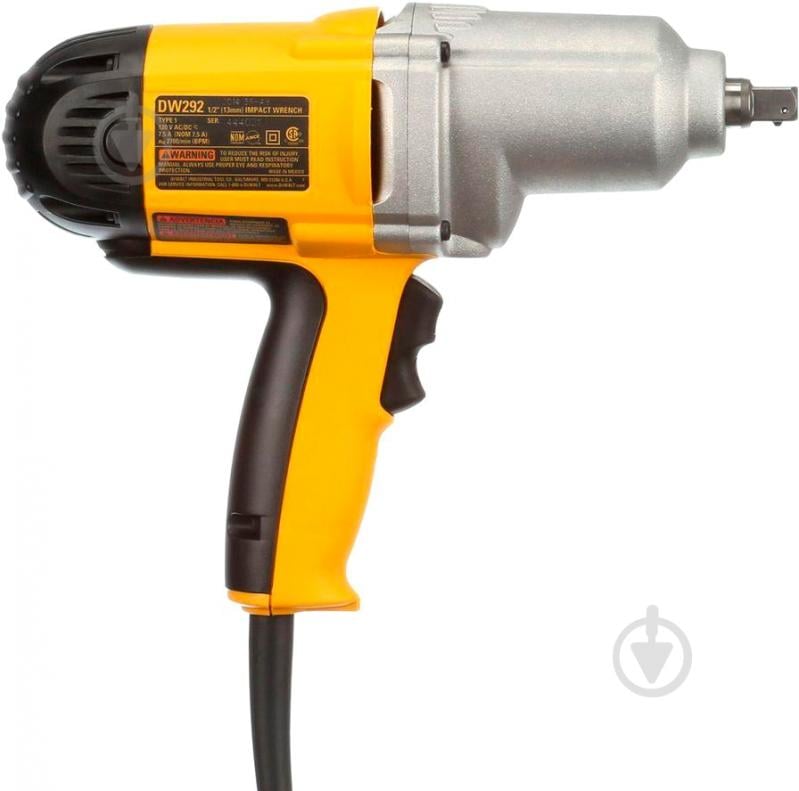 Гайковерт ударний мережевий DeWalt DW292 - фото 3