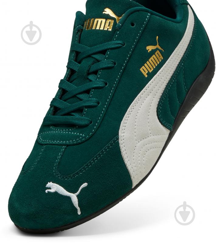 Кроссовки женские демисезонные Puma SPEEDCAT 39884612 р.39 зеленые - фото 4