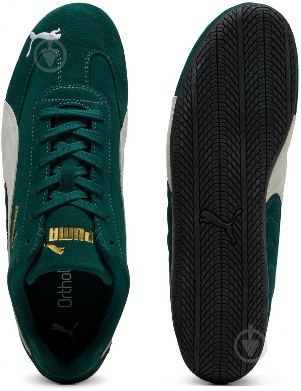Кроссовки женские демисезонные Puma SPEEDCAT 39884612 р.39 зеленые - фото 6