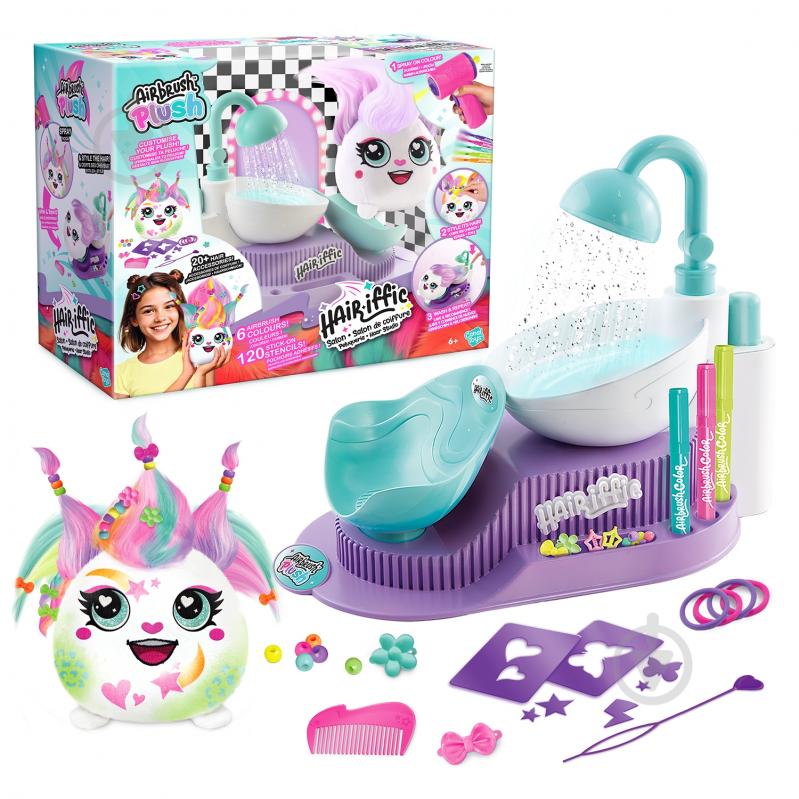 ᐉ Набір для творчості Canal Toys DIY AIRBRUSH PLUSH Hair'iffic