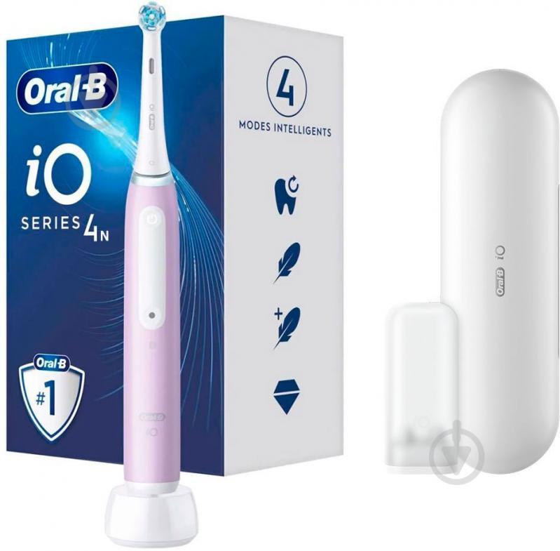 Електрична зубна щітка Braun Oral-B iO Series 4N iOG4.1A6.1DK Lavender (80370922) - фото 3