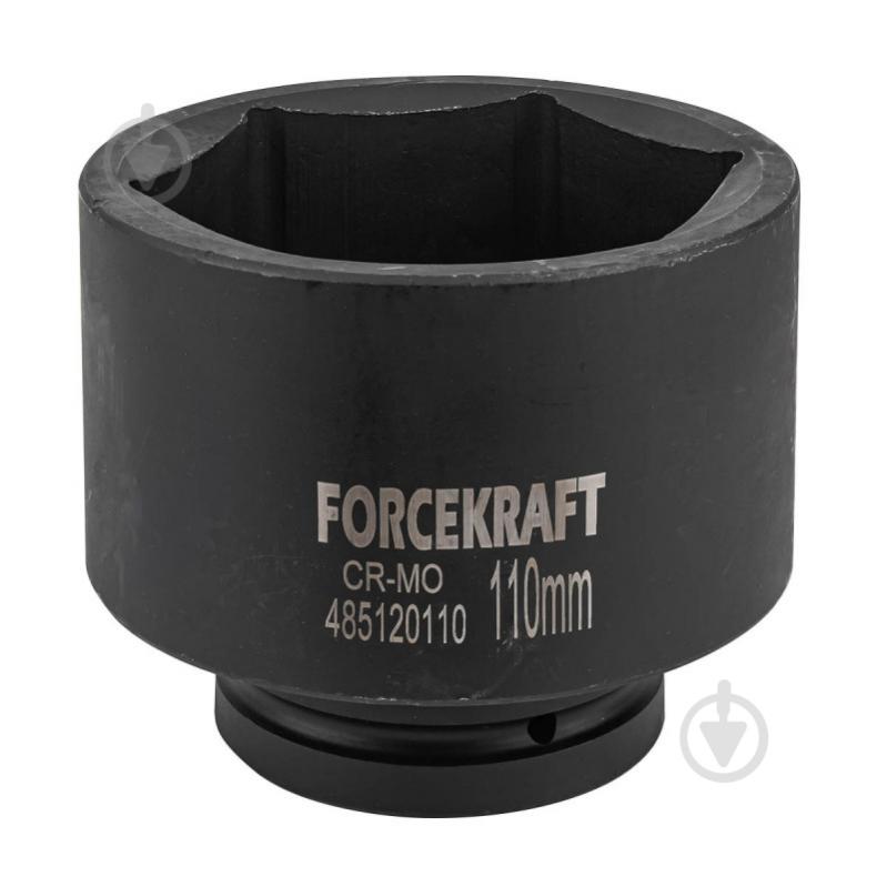 Головка глибока 1'', 110 мм Forcekraft 1 шт. FK-485120110 - фото 1