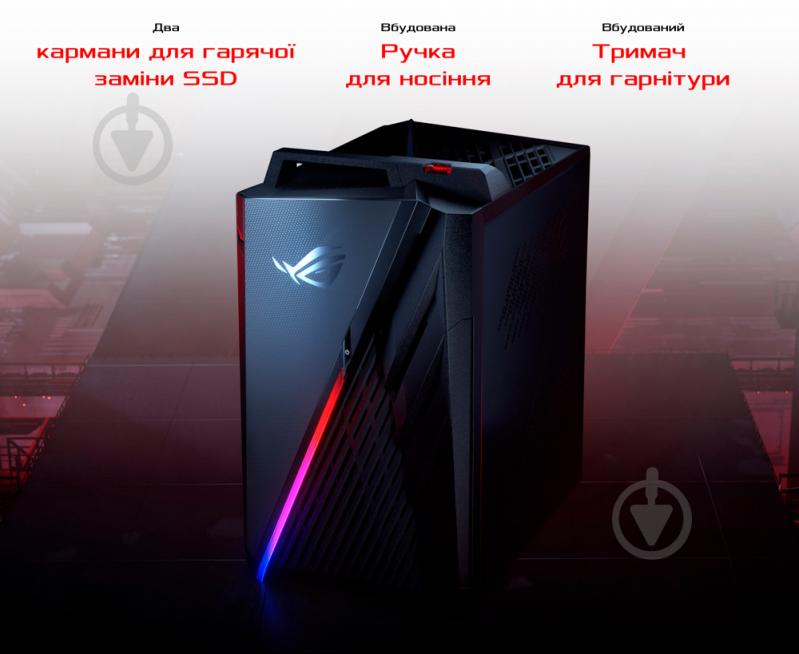 Комп'ютер персональний Asus ROG Strix G35DX (G35DXv05) black - фото 7