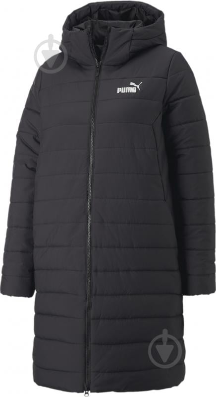 Куртка жіноча Puma ESS HOODED PADDED COAT 84894201 р.S чорна - фото 1