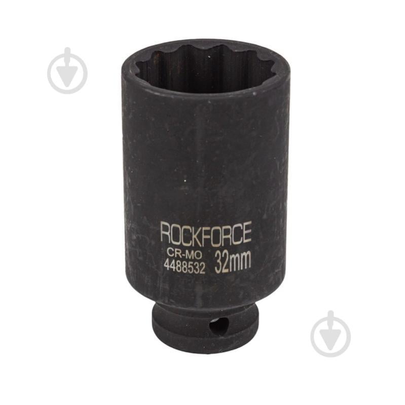 Головка глибока 32 мм 1/2'' ROCKFORCE 1 шт. RF-4488532 - фото 1