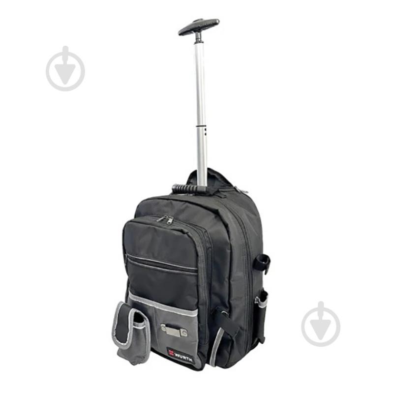 Рюкзак для інструментів WURTH на колесах з телескопічною ручкою 36х27,5х50,5 см 5715930986 - фото 1 Рюкзак для інструментів WURTH на колесах з телескопічною ручкою 36х27,5х50,5 см 5715930986 - фото 1