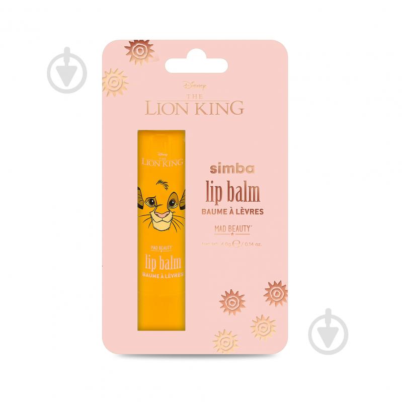 Бальзам для губ Mad Beauty Король Лев Симба 4 г - фото 2 Бальзам для губ Mad Beauty Король Лев Симба 4 г - фото 2