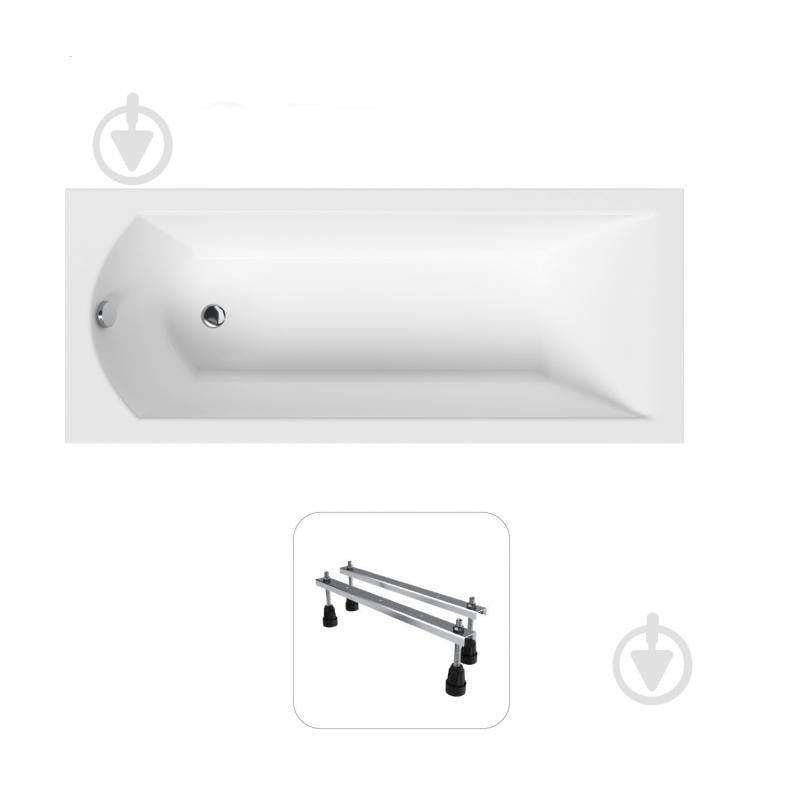 Ванна акрилова Helmken Vespera 4219879SX3 149,5х70 см комплект 2 в 1 - фото 1 Ванна акрилова Helmken Vespera 4219879SX3 149,5х70 см комплект 2 в 1 - фото 1