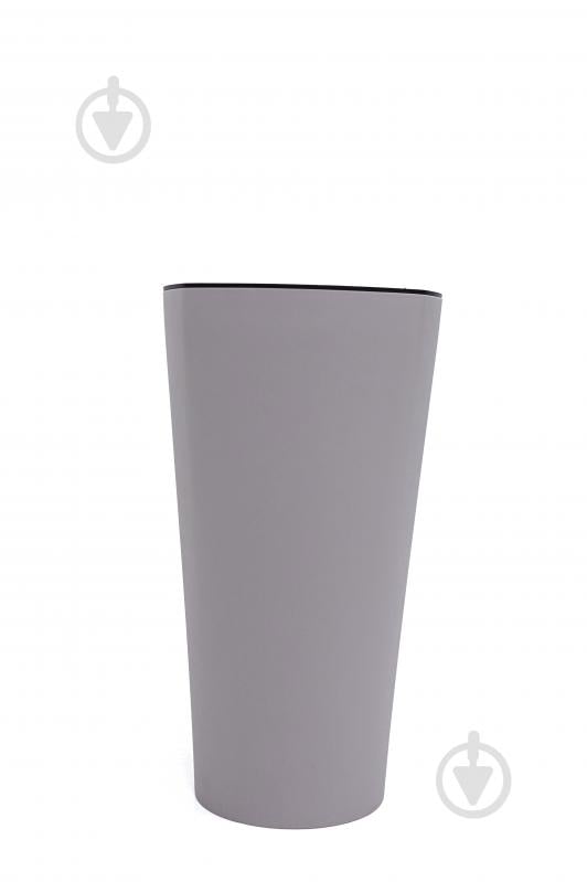 Горщик для квітів пластик Крокус 51 см круглий какао 11 л ММ-Пласт (K51ca) - фото 4 Горщик для квітів пластик Крокус 51 см круглий какао 11 л ММ-Пласт (K51ca) - фото 4