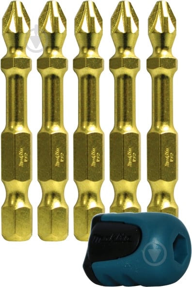 Насадка Makita Mag booster з набіром біт 5 шт. B-42472 - фото 1 Насадка Makita Mag booster з набіром біт 5 шт. B-42472 - фото 1