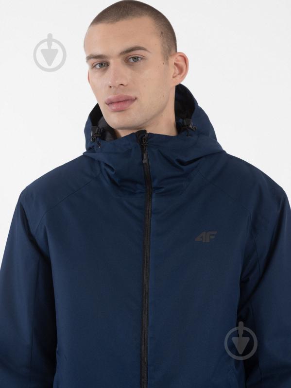 Куртка 4F TECHNICAL JACKET M305 4FAW23TTJAM305-31S р.2XL синяя - фото 4 Куртка 4F TECHNICAL JACKET M305 4FAW23TTJAM305-31S р.2XL синяя - фото 4