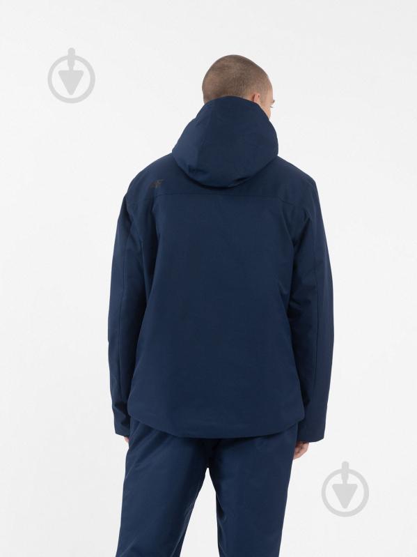Куртка 4F TECHNICAL JACKET M305 4FAW23TTJAM305-31S р.2XL синяя - фото 2 Куртка 4F TECHNICAL JACKET M305 4FAW23TTJAM305-31S р.2XL синяя - фото 2