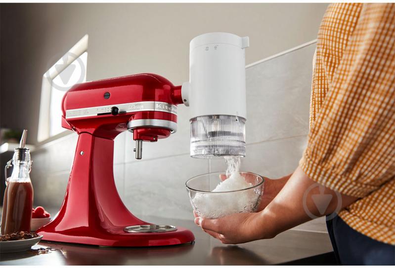 Насадка KitchenAid для подріблення льоду для напоїв та повітряних десертів 5KSMSIA - фото 13