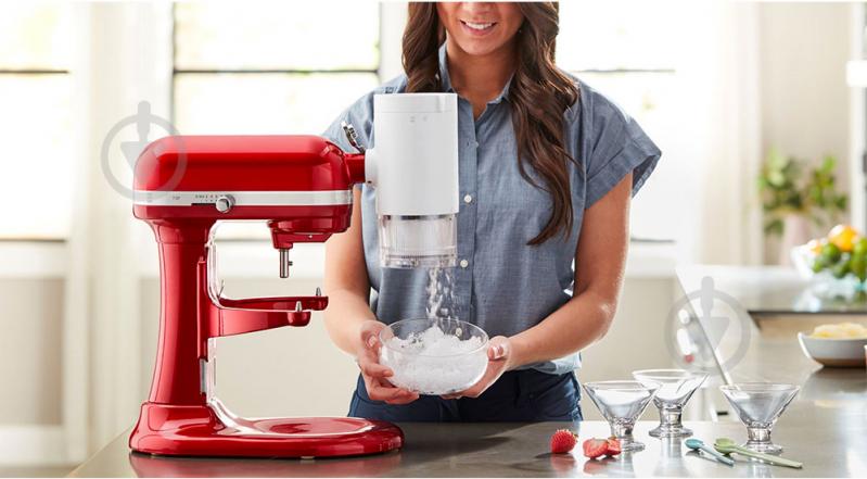 Насадка KitchenAid для подріблення льоду для напоїв та повітряних десертів 5KSMSIA - фото 14