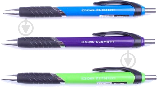 Набор ручек шариковых Economix Element E10561 3 шт. - фото 1 Набор ручек шариковых Economix Element E10561 3 шт. - фото 1