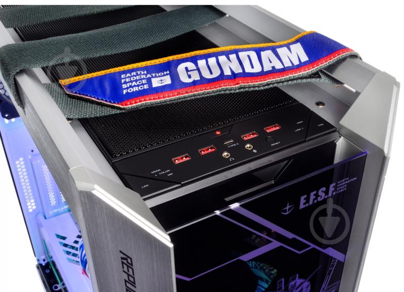 Комп'ютер Artline Gaming GUNDAM (GUNDAMv06) silver - фото 7 Комп'ютер Artline Gaming GUNDAM (GUNDAMv06) silver - фото 7