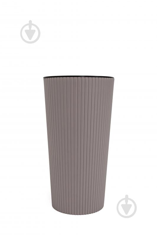 Горшок для цветов пластик Тея 41 см круглый какао 6 л ММ-Пласт (T41ca) - фото 1 Горшок для цветов пластик Тея 41 см круглый какао 6 л ММ-Пласт (T41ca) - фото 1